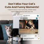 Smart Automatic Cat Feeder 1080P HD Camera, Two-Way Audio & Portion Control