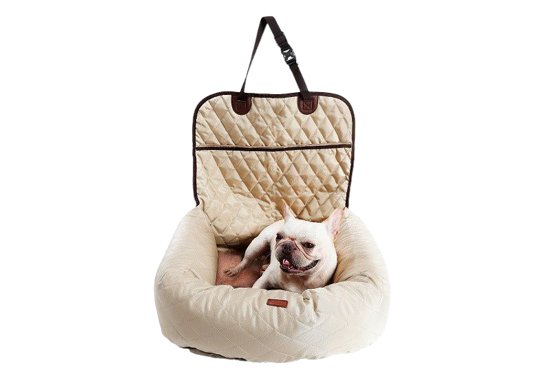 2 In 1 Foldable Dog Car Seat Pad