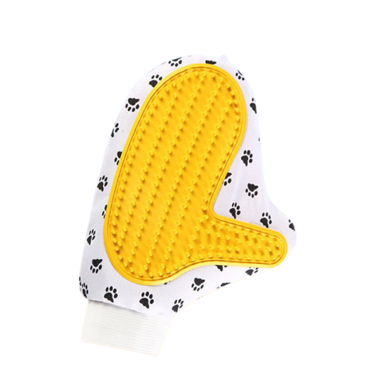 Silicone Pet Brush Glove Bath & Massage Grooming Glove for Cats and Dogs