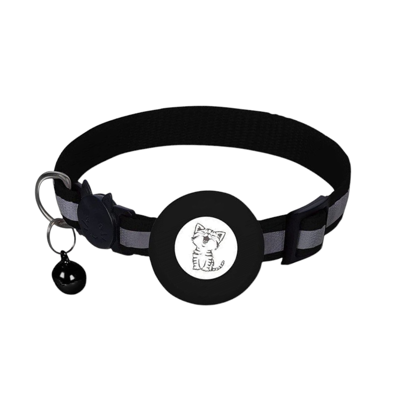 Apple AirTag Cat Tracker – Reflective Collar