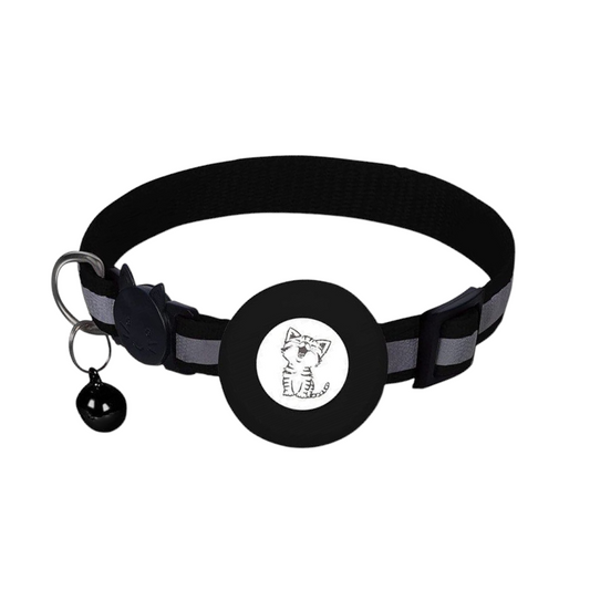 Apple AirTag Cat Tracker – Reflective Collar