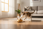 ToyTigris Electric Mouse Cat Toy – Lifestyle Scene